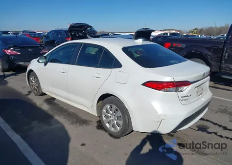 2022 Toyota Corolla Le z USA, uszkodzony, nr VIN JTDEPMAE6N3010718